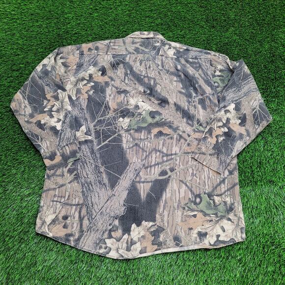 Vintage Mossy-Oak Camo Shirt 2XL 26x32 Break-Up - Picture 5 of 12